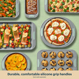 Pyrex® Metal Bakeware 3-Piece Large Cookie Sheet Set in Sage