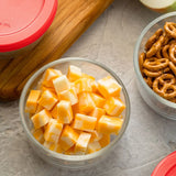 Pyrex® Simply Store® 1-cup Glass Food Storage Container with Red Lid