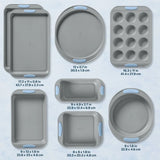 Pyrex® Metal Bakeware 8-Piece Set in Cerulean