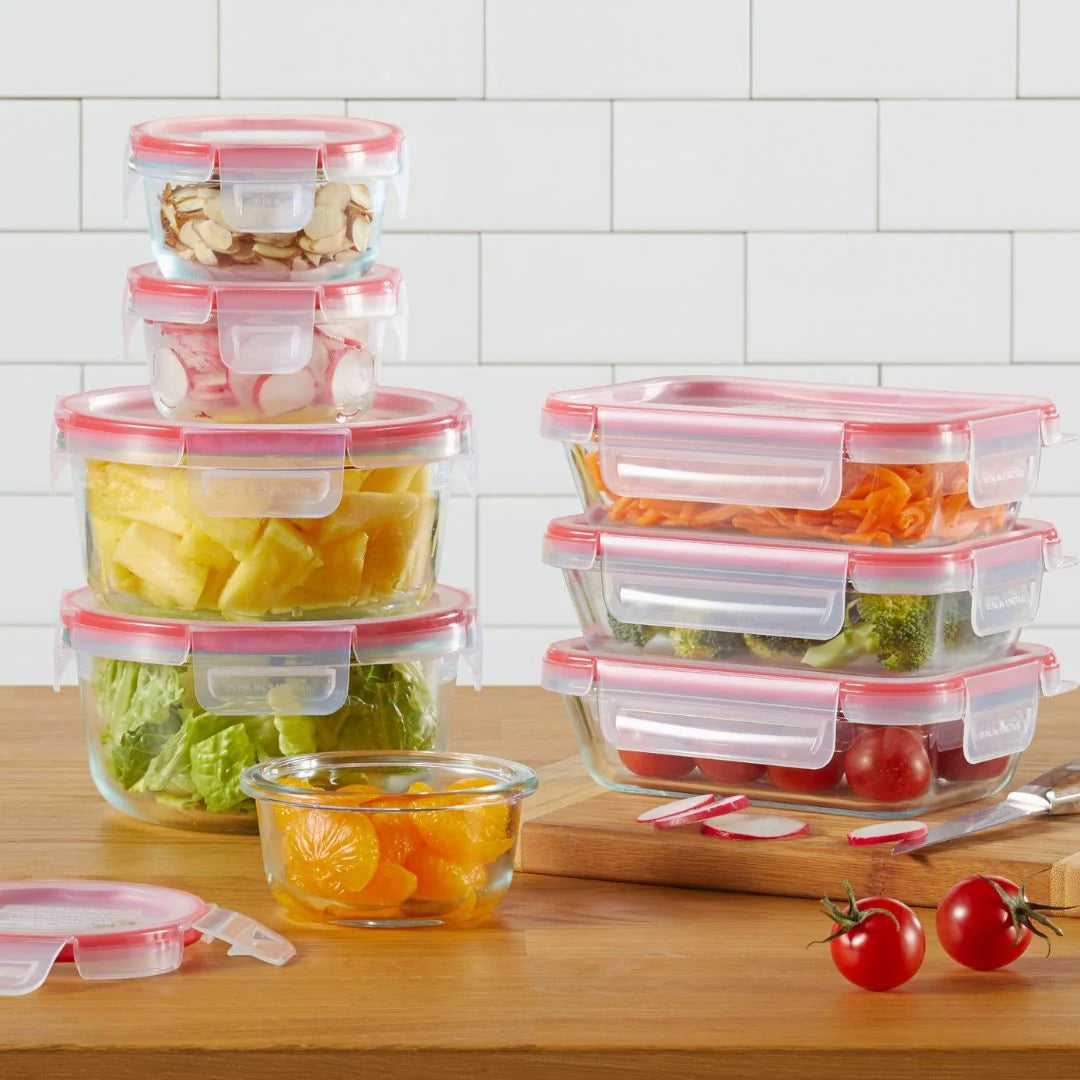 Pyrex® Freshlock™ 16-piece Glass Storage Set