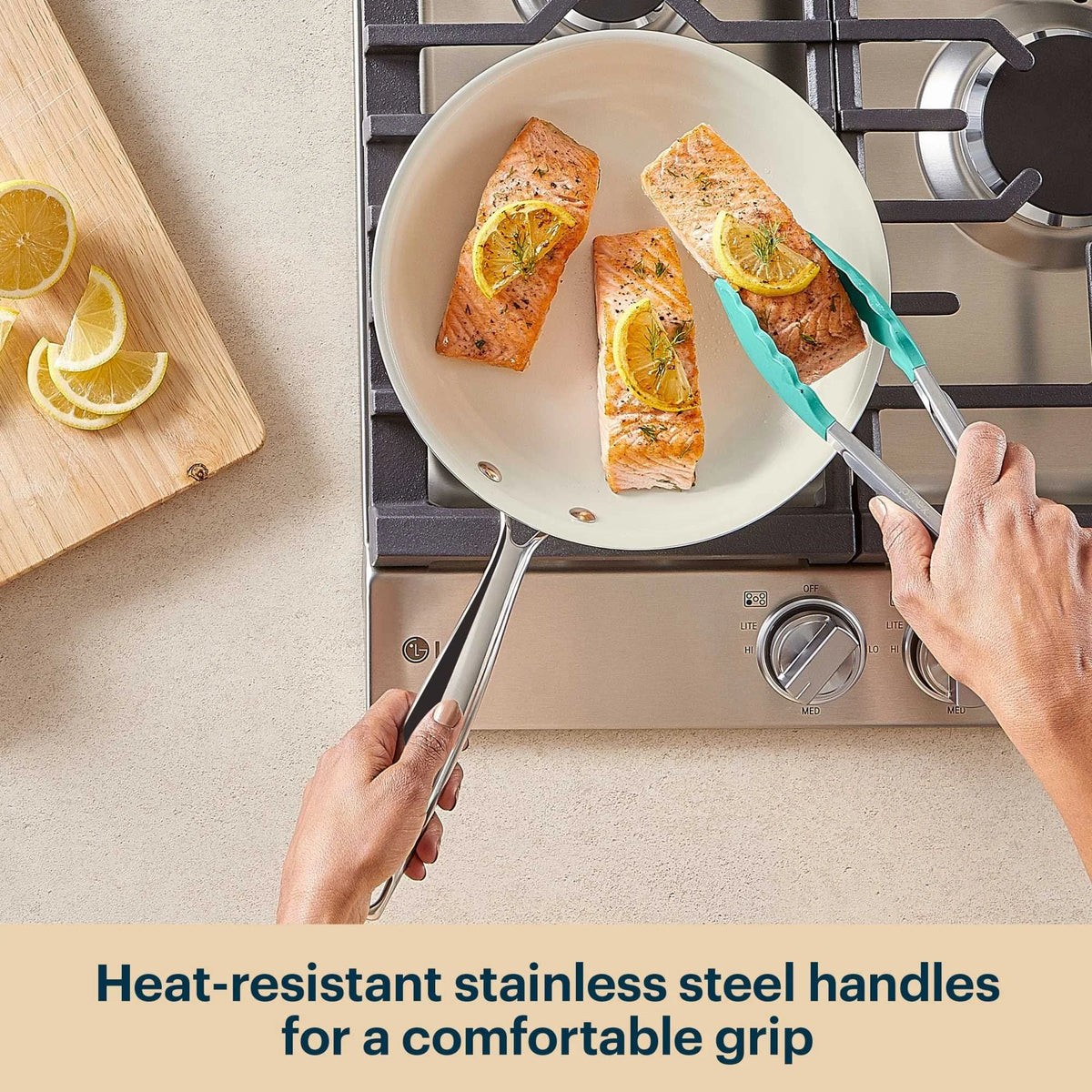 Pyrex® Ceramic Cookware 10-in Fry Pan