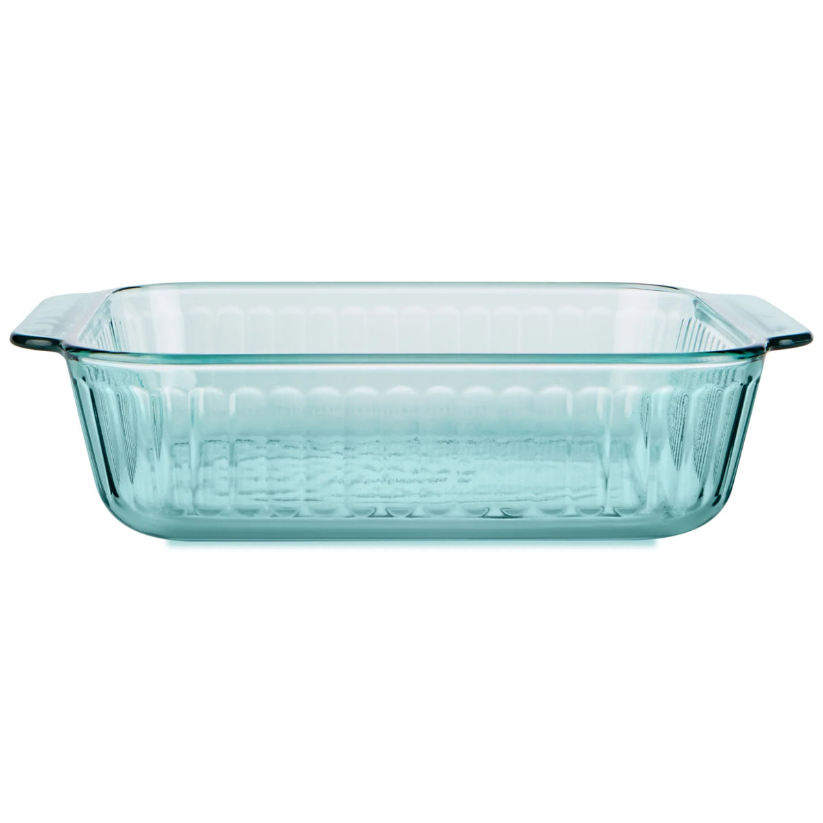 Pyrex® Sculpted Tinted Glass 8" Square Baking Dish, Aqua