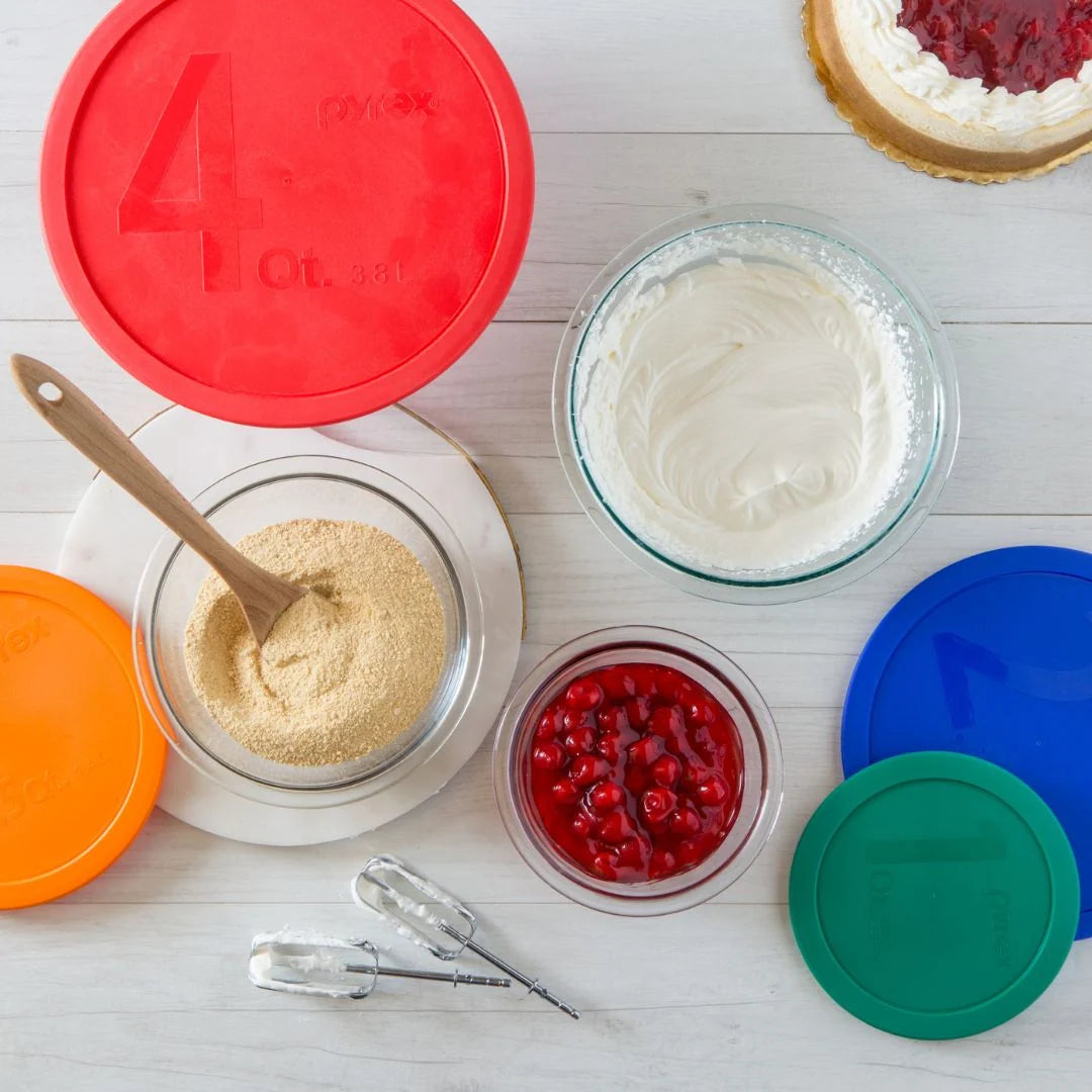 Pyrex® 8-piece Mixing Bowl Set with Assorted Lids