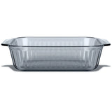 Pyrex® Sculpted Tinted Colors 8" Square Baking Dish, Smoke
