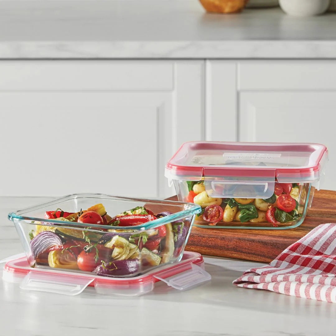 Pyrex® Freshlock™ 10-piece Glass Storage Set