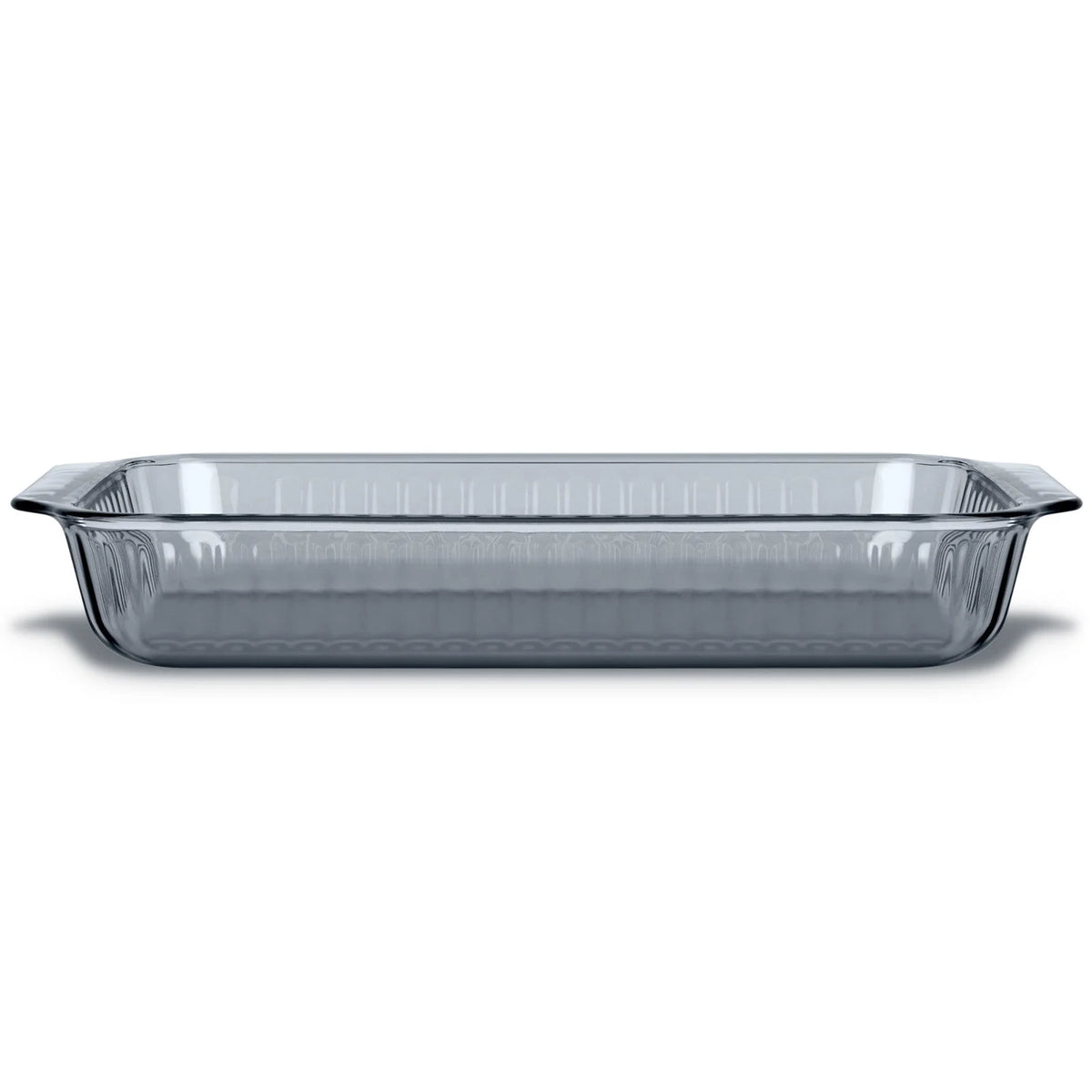 Pyrex® Sculpted Tinted Colors Sculpted Tinted 9" x 13" Baking Dish, Smoke