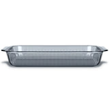 Pyrex® Sculpted Tinted Colors Sculpted Tinted 9" x 13" Baking Dish, Smoke