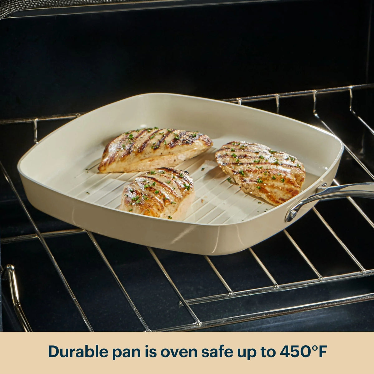 Pyrex® Ceramic Cookware 11.3-in Grill Pan